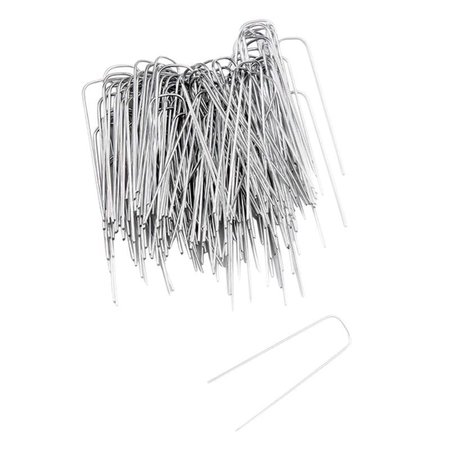 GREENSCAPES 1 in. W X 6 in. L Steel Landscape Fabric Pins , 100PK 85431